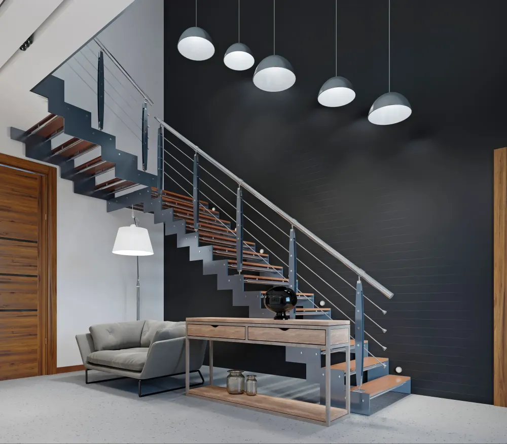 Escalier sur mesure à Chauray